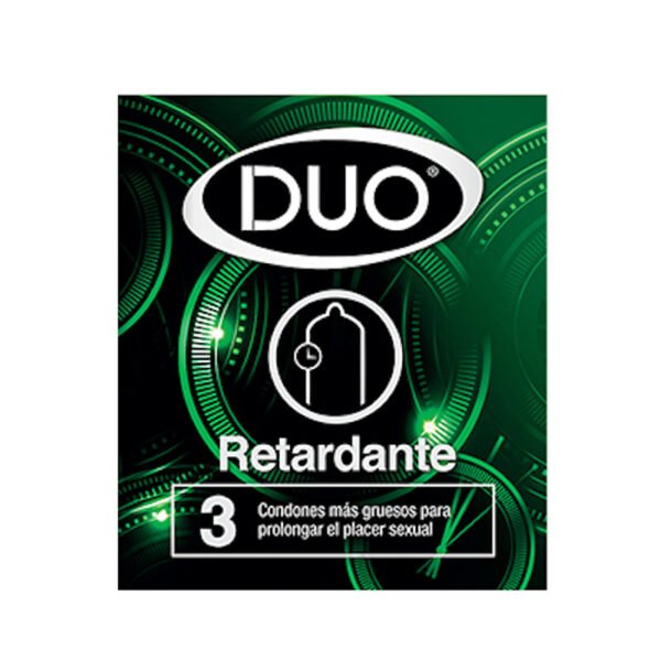 DUO CONDOMS RETARDANTE