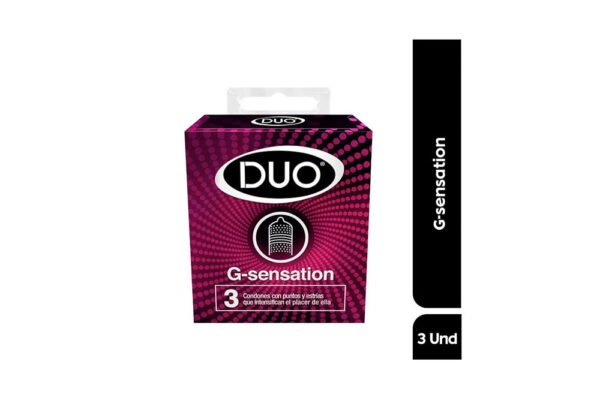 DUO CONDOMS G-SENSATION