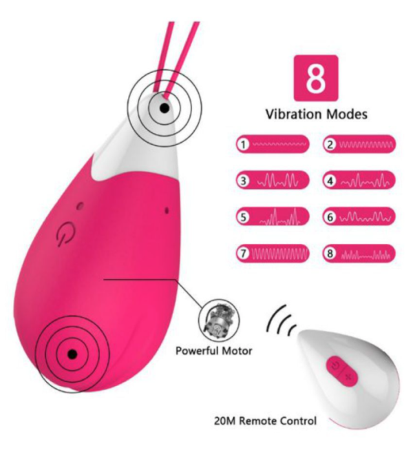 HUEVO VIBRADOR ROSE